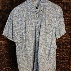 Slate & Stone Long Sleeve Floral Shirt Large